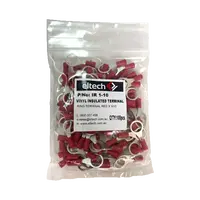 Pre-Insulated Ring Terminal – Single – Red M10