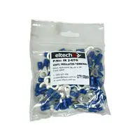 Pre-Insulated Ring Terminal – Twin – Blue M6