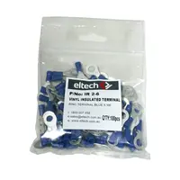 Pre-Insulated Ring Terminal – Single – Blue M6