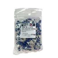Pre-Insulated Ring Terminal – Twin – Blue M10