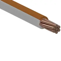 Building Wire 1.5mm Brown With White Stripe