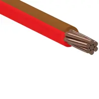 Building Wire 1.5mm Brown With Red Stripe