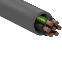 Flexible Control Cable 6C+E 1.0mm V75 300/500V Grey