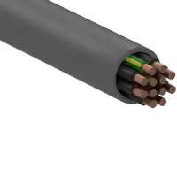 Flexible Control Cable 11C+E 0.5mm V75 300/500V Grey