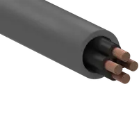 Flexible Control Cable 4C No Earth 1.0mm V75 300/500V Grey