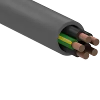 Flexible Control Cable 4C+E 1.0mm V75 300/500V Grey