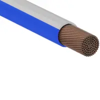 Single Core Panel Flexible Wire 1.5mm LSZH 0.6/1kV Blue/White