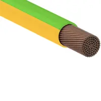 Single Core Panel Flexible Wire 50mm LSZH 0.6/1kV Green/Yellow Earth