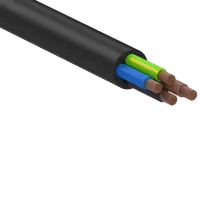 Flexible Rubber Cable H07RN-F 3C+E 1.0mm 450/750V