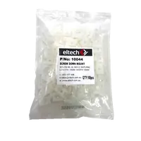 Screw Down Saddle Type Mounts 15 x 10mm 3.5mm screw – Natural