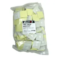 Adhesive  Mount 28 X 28mm Natural