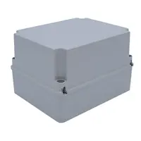 ABS Junction Box – 250w x 200h x 160d – Grey Cover