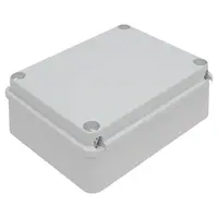 ABS Junction Box – 250w x 200h x 90d – Grey Cover