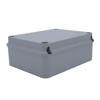 ABS Junction Box – 190w x 145h x 80d – Grey Cover