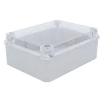 ABS Junction Box – 150w X 110h X 70d –  Transparent Cover