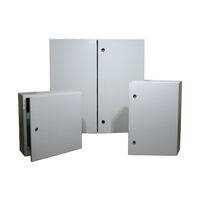 Wall Mount Enclosure – 400w X 600h X 300d – Grey