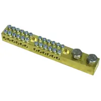 Earth Neutral Bar TOP FEED 250A 12 Way Numbered 1-12