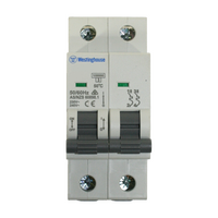 MCB 16A 2P C Curve 10kA