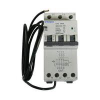 RCBO 20A 30mA 3P C Curve 10kA Chassis Mount