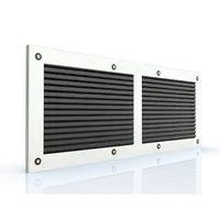 Cover With Louver 1000 x 200mm Grey