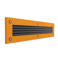 Cover With Louver 800 x 200mm Orange