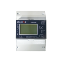 DIN Rail 3P Whole Current Meter 100Amps Class 1 RS485 Modbus Pulse