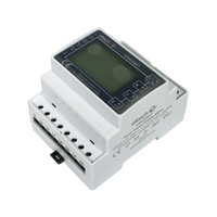 DIN Rail 3P CT Meter Single Wired Connection Class 1 RS485 Modbus Pulse