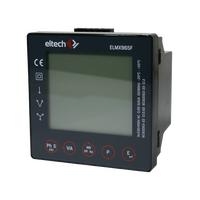 Panel Mount 3P CT Meter Single Wired Connection Class 0.5S RS485 Modbus