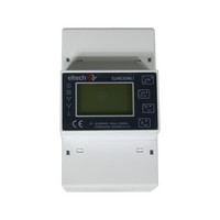 DIN Rail 3P CT Meter Single RJ12 Connection Class 1 RS485 Modbus