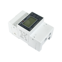 DIN Rail 3P CT Meter Quad RJ12 Connection Class 1 RS485 Modbus