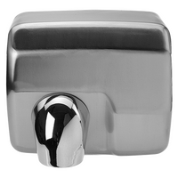 Automatic Hand Dryer | Non-Touch Operation | Brushed Chrome Finish | Hygienic Design by Fantech