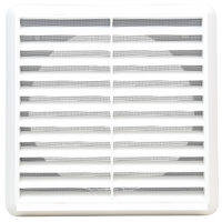 Slimfit Louvre Grille for EDM-300C Fan | Bushfire Compliant | Discreet Design | External Mounting by Fantech