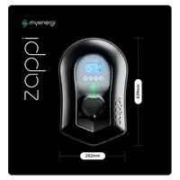 V2.1 zappi Multiphase (7kW/22kW) Untethered Black