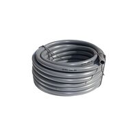 Flexible PVC Conduit 63mm | Corrosion & Impact Resistant | 10m Length | Grey by Tuff
