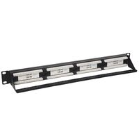 24-Port CAT6 Patch Panel (1U)