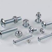 Pozi Round Head Zinc Screws & Nuts | 3/16" Diameter | Corrosion Resistant | 50 Pack by Tuff