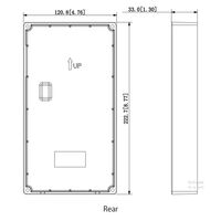 Flush Mount Box for INTIPADSD & INTIPRDSD