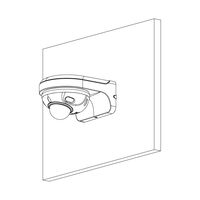 Professional AI Series 4.0MP Fixed Wedge Dome