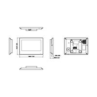 Residential Series Touchscreen IP Intercom Monitor (Black)