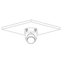 Professional AI Series 8.0MP Fixed Deterrence Turret (Black)