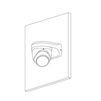 Professional AI Series 8.0MP Fixed Deterrence Turret (Black)