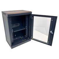 10'' 9RU 250mm Pre-assembled Wall-Mount Data Cabinet