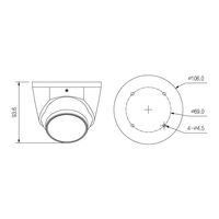 LA-Series 6.0MP Fixed AI Turret Camera