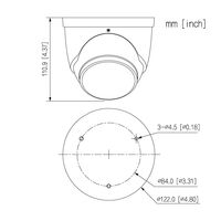 Professional AI Series 8.0MP Fixed Deterrence Turret