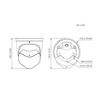 Professional AI Series 8.0MP 180° Active Deterrence Turret (Black)