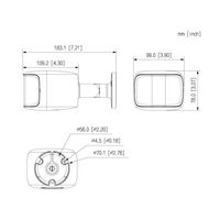 Professional AI Series 8.0MP 180° Active Deterrence Bullet (Black)