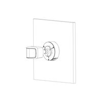 Professional AI Series 8.0MP 180° Active Deterrence Bullet (Black)