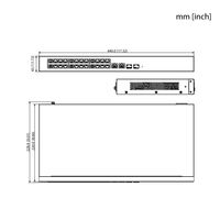 24-port Cloud Managed Fast Hi-PoE Ethernet Switch