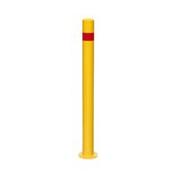 Fixed Bollard 900mm | Hot Galvanised Steel | Yellow Powder Coating | Surface Mounted by Gorilla Hartman