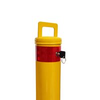 Removable Bollard Keylock 900mm | Hot Galvanised Steel | Yellow Powder Coating | Secure In-Ground Installation by Gorilla Hartman